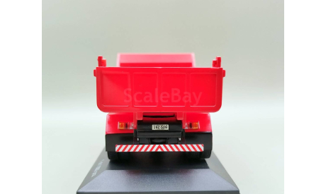 Dodge D 950 6х4 1974 самосвал (красный/белый) Додж White Box М.0743, масштабная модель, WhiteBox, scale43