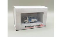 1:43 Мотороллер Zundapp Bella R 204 с коляской (белый/синий) Premium ClassiXXs М.0745, масштабная модель, scale43