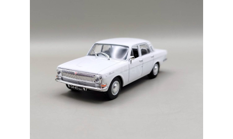 Горький-24-01 (белый) DeAgostini Б.0755, масштабная модель, scale43, ГАЗ