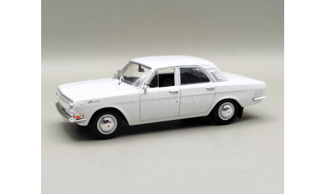 Горький-24-01 (белый) DeAgostini Б.0755, масштабная модель, scale43, ГАЗ