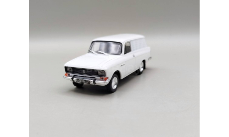 Москвич-2734 фургон (белый) DeAgostini  М.0764, масштабная модель, scale43