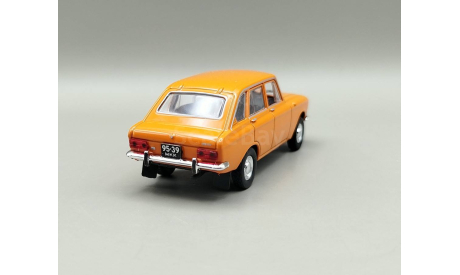 ИЖ-2125 Комби Москвич (оранжевый) DeAgostini  М.0771, масштабная модель, scale43