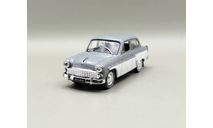Москвич-407 (голубой) DeAgostini М.0779, масштабная модель, scale43