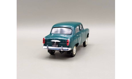 Москвич-410 4х4 (тёмно-зелёный) DeAgostini М.0780, масштабная модель, scale43