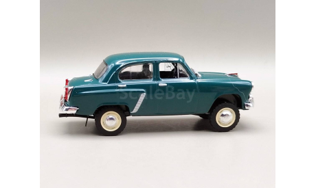 Москвич-410 4х4 (тёмно-зелёный) DeAgostini М.0780, масштабная модель, scale43