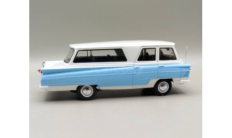 Старт микроавтобус (белый/голубой) DeAgostini М.0789, масштабная модель, scale43