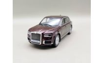 Аурус Сенат / Aurus Senat (тёмно-бордовый) DeAgostini  М.0804, масштабная модель, scale43