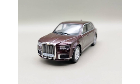 Аурус Сенат / Aurus Senat (тёмно-бордовый) DeAgostini  М.0804, масштабная модель, scale43