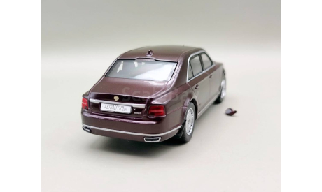 Аурус Сенат / Aurus Senat (тёмно-бордовый) DeAgostini  М.0804, масштабная модель, scale43