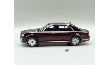 Аурус Сенат / Aurus Senat (тёмно-бордовый) DeAgostini  М.0804, масштабная модель, scale43