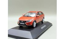 lada Vesta SW Cross /  Лада Веста СВ Кросс ВАЗ (ярко-оранжевый) DeAgostini М.0810, масштабная модель, scale43