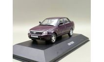 lada Priora /  Лада Приора ВАЗ (тёмно-фиолетовый) DeAgostini М.0811, масштабная модель, scale43