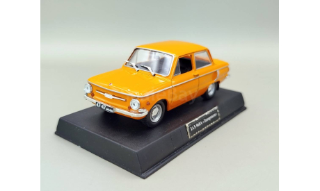 ЗАЗ-968А ’Запорожец’ ГРЗ в боксе (охра) DeAgostini М.0821, масштабная модель, scale43