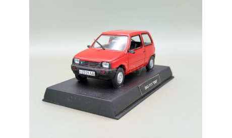 ВАЗ-1111 ’Ока’ ГРЗ в боксе (красный) DeAgostini М.0824, масштабная модель, scale43