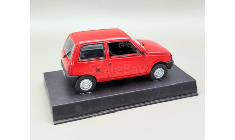 ВАЗ-1111 ’Ока’ ГРЗ в боксе (красный) DeAgostini М.0824, масштабная модель, scale43