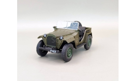 Горький-67Б открытый (тёмно-зелёный) DeAgostini  М.0827, масштабная модель, scale43, ГАЗ
