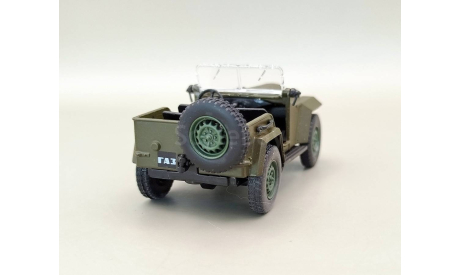 Горький-67Б открытый (тёмно-зелёный) DeAgostini  М.0827, масштабная модель, scale43, ГАЗ