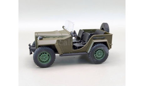 Горький-67Б открытый (тёмно-зелёный) DeAgostini  М.0827, масштабная модель, scale43, ГАЗ
