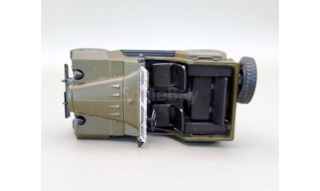 Горький-67Б открытый (тёмно-зелёный) DeAgostini  М.0827, масштабная модель, scale43, ГАЗ