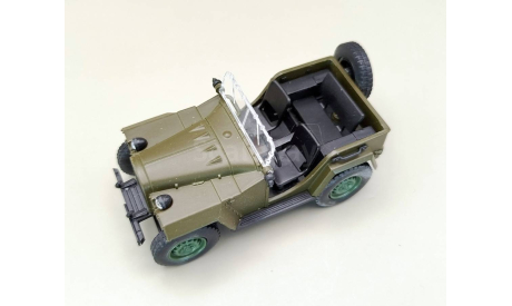 Горький-67Б открытый (тёмно-зелёный) DeAgostini  М.0827, масштабная модель, scale43, ГАЗ