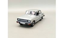 Москвич-2140SL ГРЗ (серебристый) DeAgostini М.0829, масштабная модель, scale43