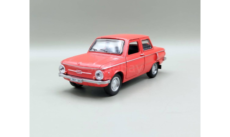 ЗАЗ-968А ’Запорожец’ (красный) Игрушка Технопарк М.0848, масштабная модель, scale0