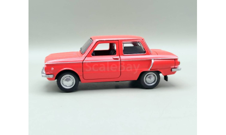 ЗАЗ-968А ’Запорожец’ (красный) Игрушка Технопарк М.0848, масштабная модель, scale0