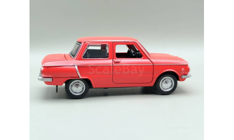 ЗАЗ-968А ’Запорожец’ (красный) Игрушка Технопарк М.0848, масштабная модель, scale0