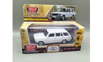 ВАЗ-2104 ’Жигули’ (белый) Игрушка Технопарк М.0850, масштабная модель, scale0