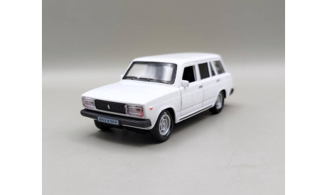 ВАЗ-2104 ’Жигули’ (белый) Игрушка Технопарк М.0850, масштабная модель, scale0