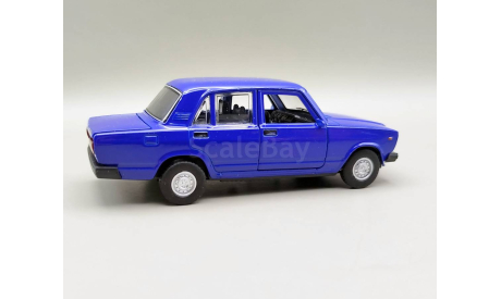 ВАЗ-2107 ’Жигули’ (ярко-синий) Игрушка Технопарк М.0852, масштабная модель, scale0