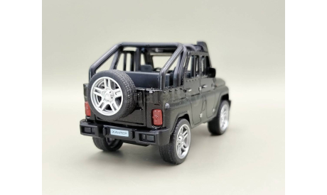 УАЗ ’Хантер’ / UAZ Hunter (чёрный) Игрушка Технопарк М.0868, масштабная модель, scale0
