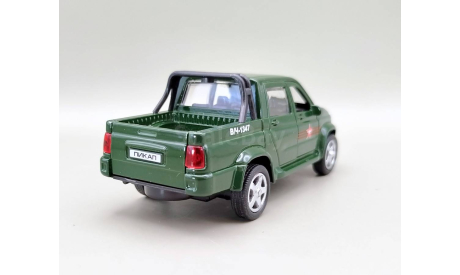 УАЗ ’Патриот’ / UAZ Patriot пикап (зелёный) Игрушка Технопарк М.0870, масштабная модель, scale0