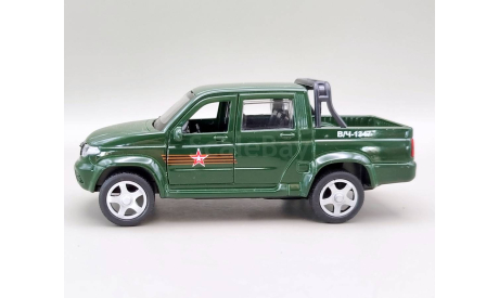 УАЗ ’Патриот’ / UAZ Patriot пикап (зелёный) Игрушка Технопарк М.0870, масштабная модель, scale0
