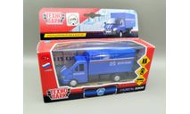 Горький-3302 фургон ’Почта России’ (синий) Игрушка Технопарк М.0876, масштабная модель, ГАЗ, scale0