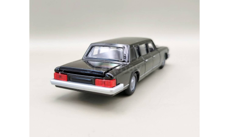 ЗИЛ-115 лимузин (чёрный) Игрушка Технопарк М.0877, масштабная модель, scale43