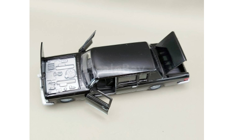 ЗИЛ-115 лимузин (чёрный) Игрушка Технопарк М.0877, масштабная модель, scale43
