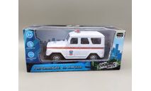 УАЗ-315195 ’Хантер’ Hunter МЧС (белый) Игрушка Young Racer М.0882, масштабная модель, scale43