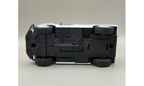 Горький-2330 ’Тигр’ полиция ППС (белый/синий) Игрушка Автопарк М.0887, масштабная модель, ГАЗ, scale43