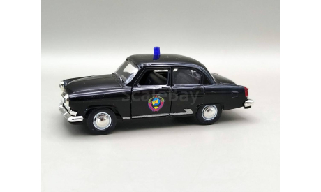 Горький-21 полиция КГБ СССР (чёрный) Игрушка Autogrand М.0891, масштабная модель, ГАЗ, scale43