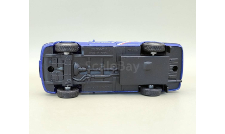 Горький-31105 Почта России (синий) Модель-Игрушка Welly М.0900, масштабная модель, ГАЗ, scale43