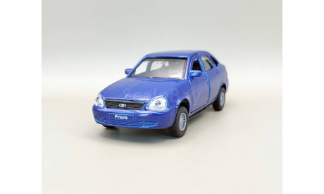 ВАЗ-2172 ЛАДА / LADA ’Приора’ хэтчбек (синий) Игрушка Технопарк М.0909, масштабная модель, scale32