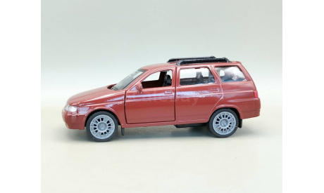 ВАЗ-2111 ЛАДА-111 / LADA  универсал (коричневый) Игрушка Технопарк М.0911, масштабная модель, scale32