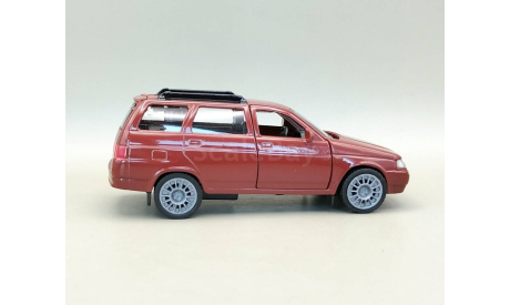 ВАЗ-2111 ЛАДА-111 / LADA  универсал (коричневый) Игрушка Технопарк М.0911, масштабная модель, scale32