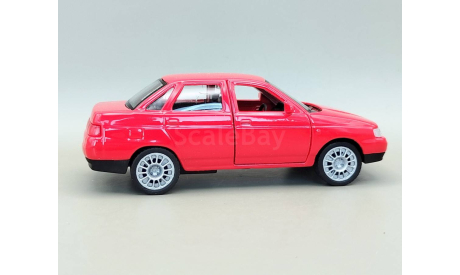 ВАЗ-2110 ЛАДА-110 / LADA  (красный) Игрушка Технопарк М.0912, масштабная модель, scale32