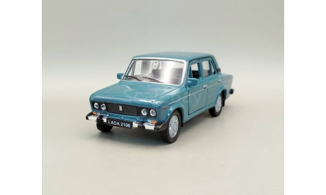 ВАЗ-2106 ’Жигули’ (бирюзовый) Игрушка Welly М.0914, масштабная модель, scale35