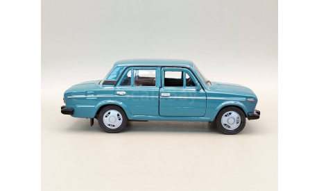 ВАЗ-2106 ’Жигули’ (бирюзовый) Игрушка Welly М.0914, масштабная модель, scale35