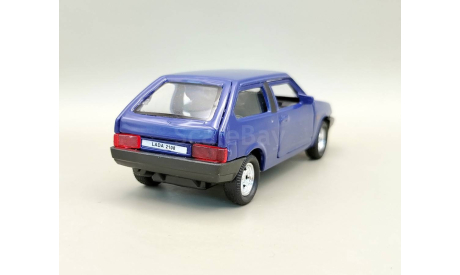 ВАЗ-2108 Лада ’Самара’ (тёмно-синий) Игрушка Welly М.0918, масштабная модель, scale35