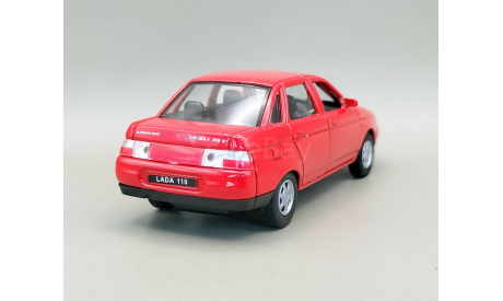 ВАЗ-2110 Lada-110 Лада (красный) Игрушка Welly М.0919, масштабная модель, scale35