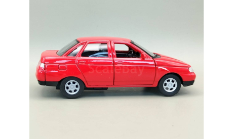 ВАЗ-2110 Lada-110 Лада (красный) Игрушка Welly М.0919, масштабная модель, scale35
